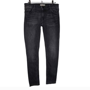Maje charcoal faded black slim jeans
